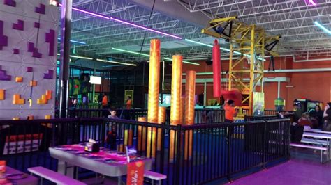 Urban air trampoline and adventure park north riverside - Mar 9, 2023 · 1955 Glacier Park Avenue Naperville, IL 60540 (331) 472-8799. 7401 West 25th Street North Riverside, IL 60546 (708) 505-2980. 2732 East Main Street St. Charles, IL 60174 (630) 524-2166. Urban Air Adventure Park is not just for jumping. They’ve got rooms with wall-to-wall trampolines, go-karts, warrior courses, climbing walls, sky riders ... 